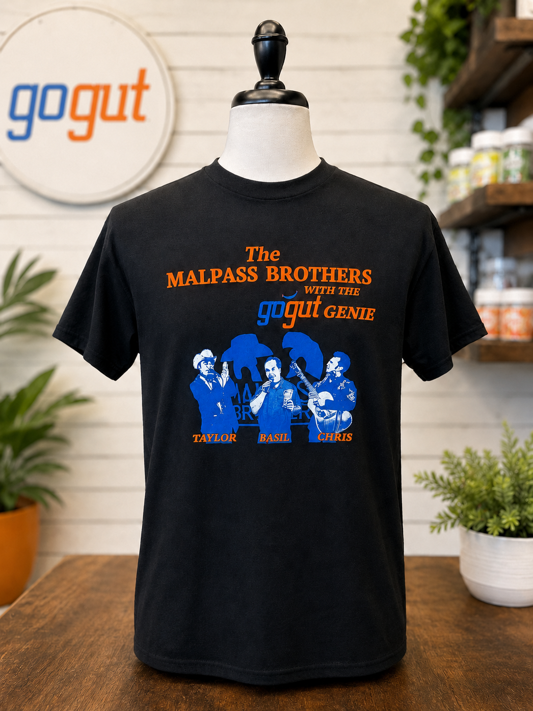 Malpass Brothers with the GoGut Genie T-Shirt - Image 3
